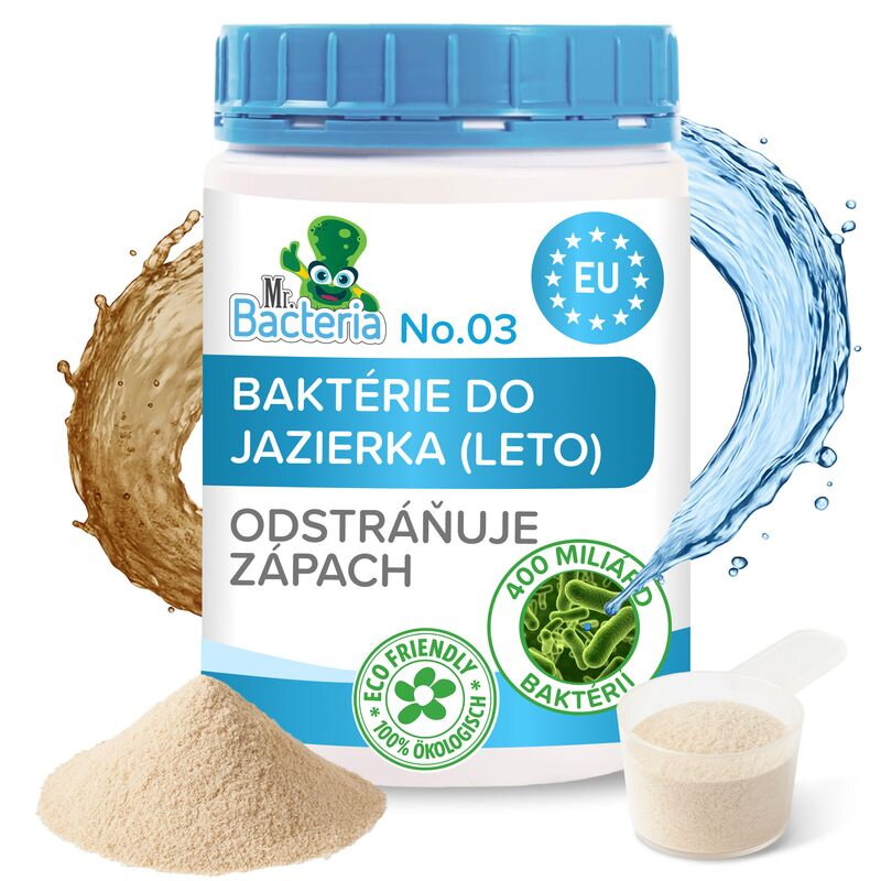 Aktivátor Mr.Bacteria No.3, baktérie do jazierka, 500 g