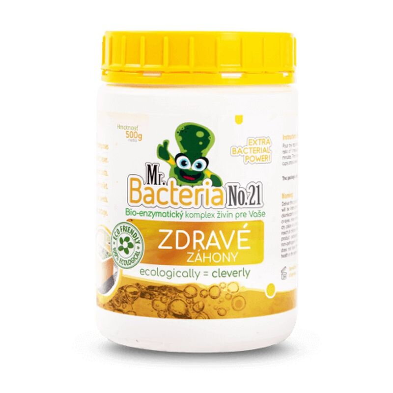 Aktivátor Mr.Bacteria No.21, živiny pre zdravé záhony, 500g Aktivátor Mr.Bacteria No.21, živiny pre zdravé záhony, 500g