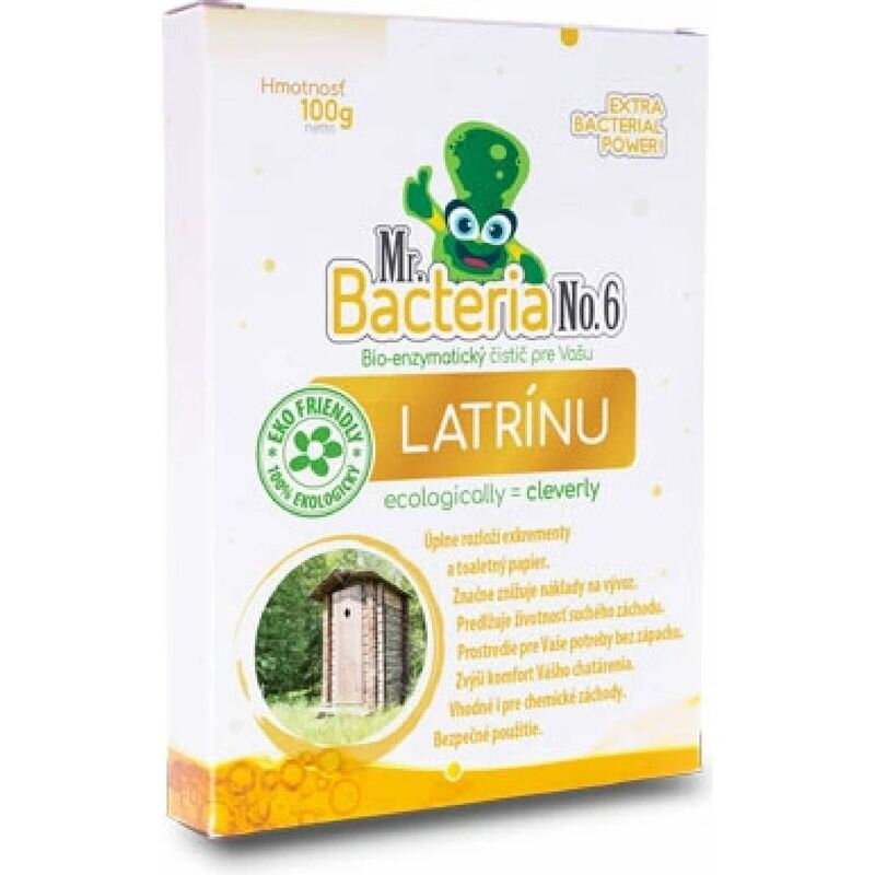 Aktivátor Mr.Bacteria No.6, baktérie do latríny, 100g Aktivátor Mr.Bacteria No.6, baktérie do latríny, 100g