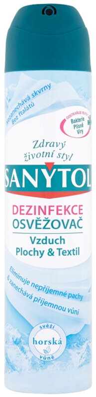 Dezinfekcia Sanytol, osviežovač vzduchu - horský, 300 ml