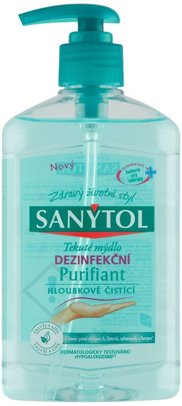 Mydlo Sanytol, Purifiant, 250 ml