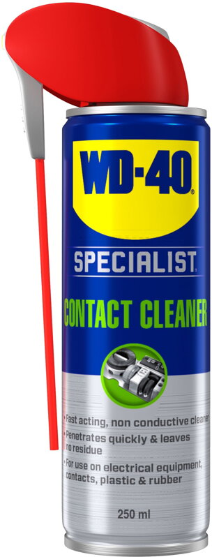 Sprej WD-40 Specialist rýchloschnúci čistič kontaktov, 250 ml Sprej WD-40 Specialist rýchloschnúci čistič kontaktov, 250 ml