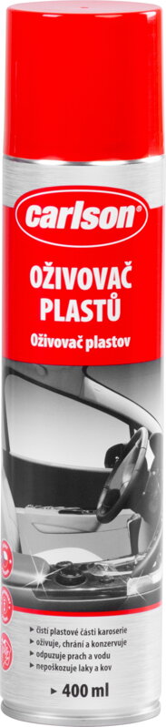 Oživovač plastov Carlson, aerosól, 400 ml Oživovač plastov Carlson, aerosól, 400 ml