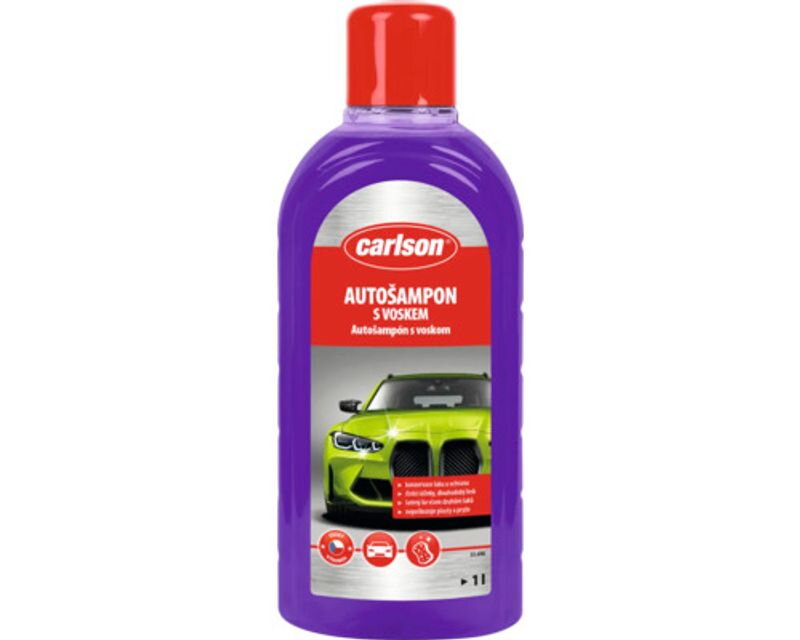 Autošampón s voskom carlson, na auto, 1L