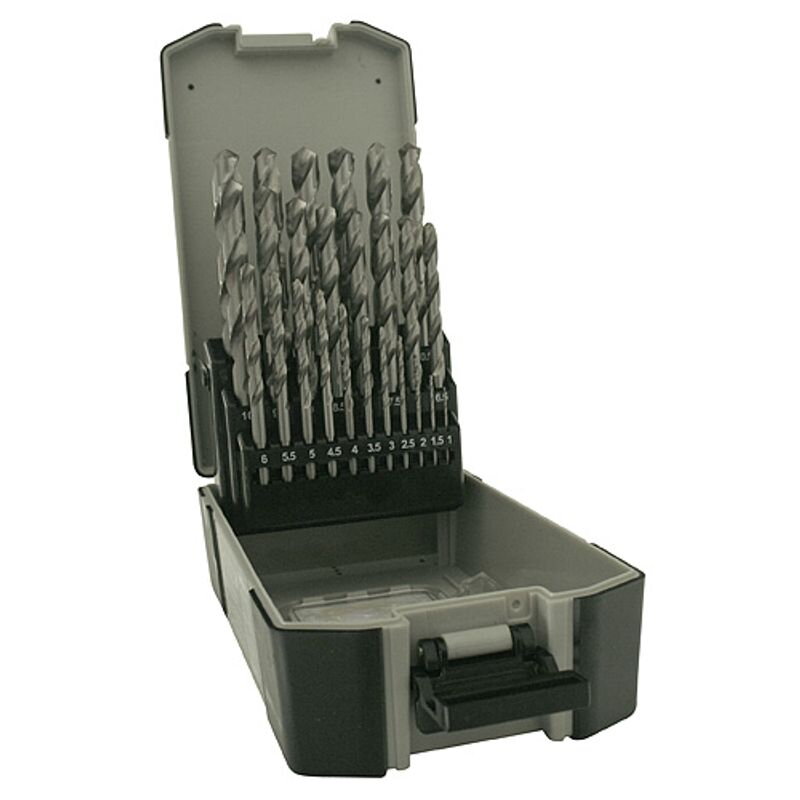 Sada vrtákov do kovu Strend Pro 4241 – 25 dielna, 1-13 mm, HSS