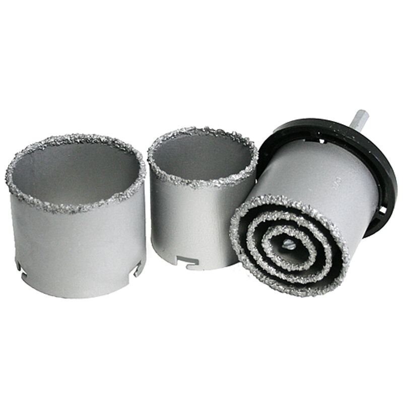 Sada vyrezávačov s unášačom HT01-4001, 33-83 mm, diamant
