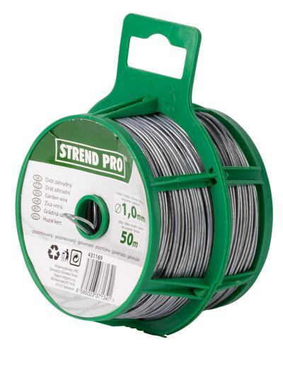 Drôt Garden Wire Basket, 1 mm, viazací, 50 m, Zn Drôt Garden Wire Basket, 1 mm, viazací, 50 m, Zn