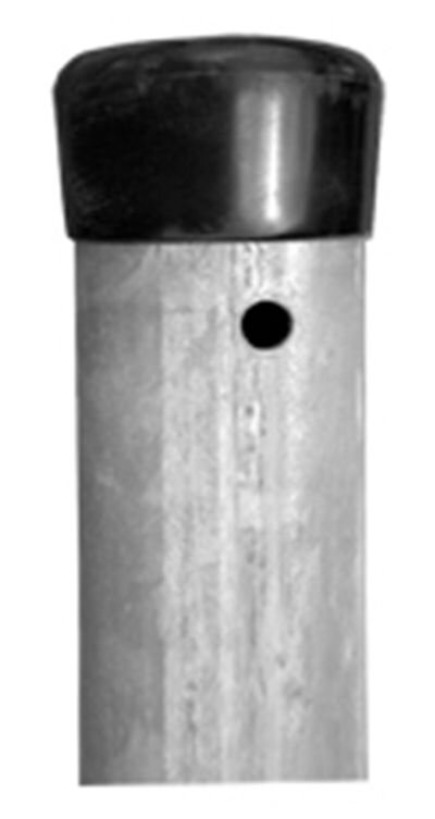 Stĺpik Strend Pro METALTEC ZN, 48/2000/1,50 mm, okrúhly, čiapočka