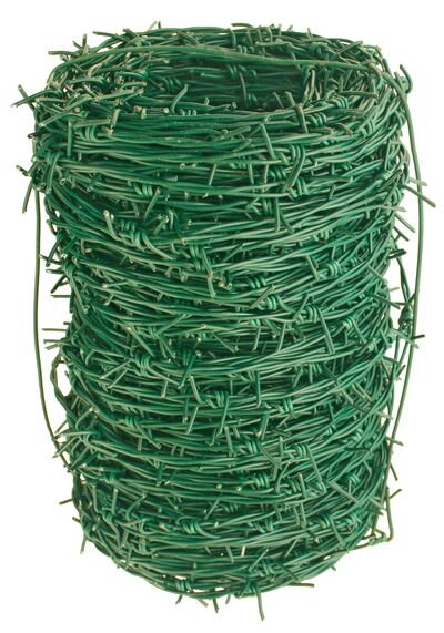 Ostnatý drôt PVC 2,10 mm, 100 m, poplastovaný Ostnatý drôt PVC 2,10 mm, 100 m, poplastovaný