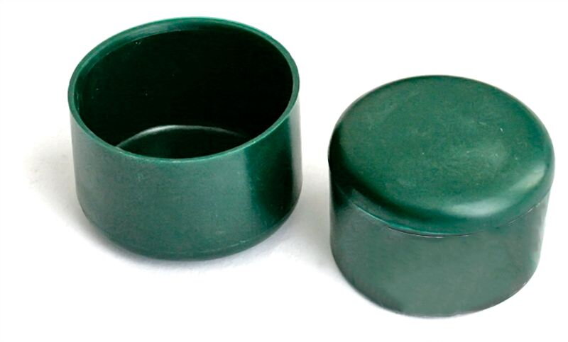 Čiapka na okrúhly stĺpik, plastová, zelená, 38 mm Čiapka na okrúhly stĺpik, plastová, zelená, 38 mm