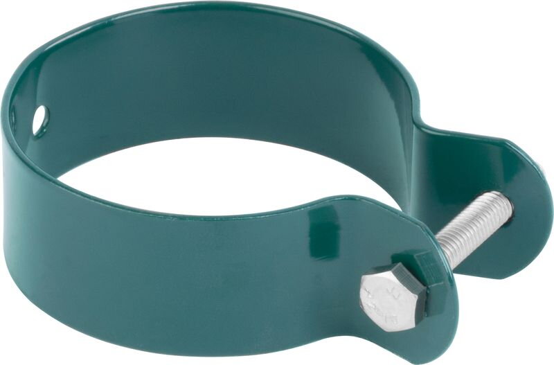 Objímka na okrúhly stĺpik FA005, 60 mm, zelená