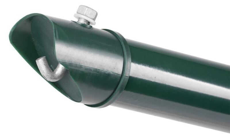 Vzpera Zn+PVC, zelená, RAL6005, 48/2200/1,25 mm