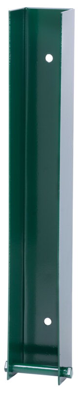 Držiak na podhrabové dosky 40×300 mm, zelený, RAL6005, so skrutkami Držiak na podhrabové dosky 40×300 mm, zelený, RAL6005, so skrutkami