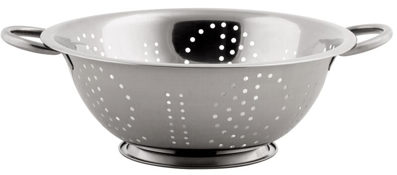 Nerezové cedidlo MagicHome DCB, 24 cm, okrúhle otvory Nerezové cedidlo MagicHome DCB, 24 cm, okrúhle otvory