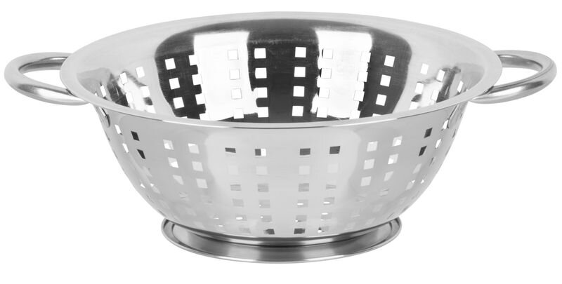 Nerezové cedidlo MagicHome, 24 cm, štvorcové otvory Nerezové cedidlo MagicHome, 24 cm, štvorcové otvory