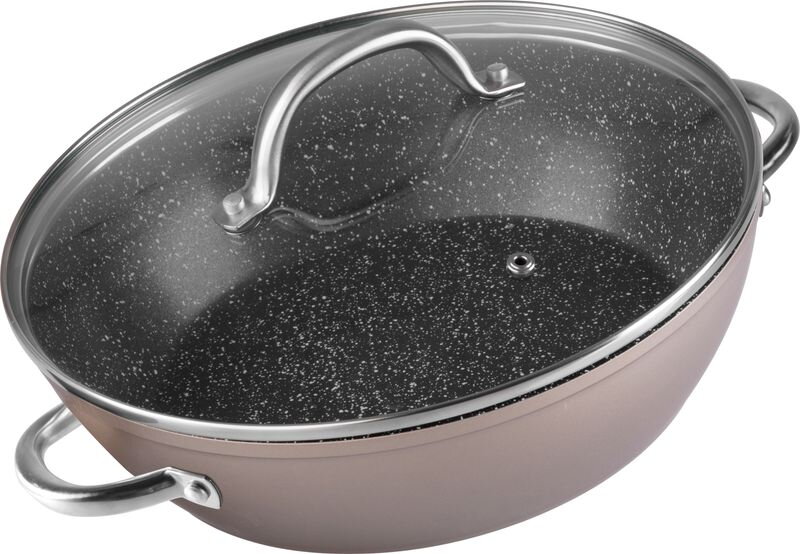 Hrniec MagicHome Coffee Brown Line, 26 cm, 2,8 l, do rúry Hrniec MagicHome Coffee Brown Line, 26 cm, 2,8 l, do rúry