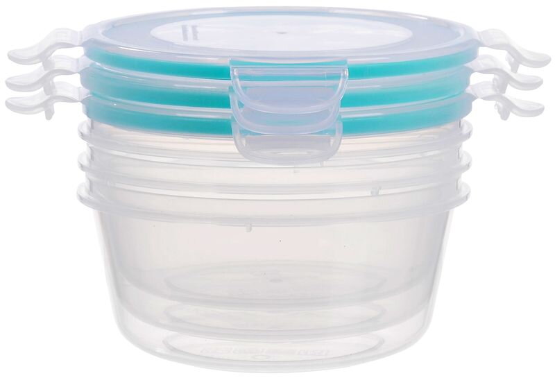 Dózy na potraviny MagicHome Lunchbox, 0,7 l, sada 3 ks, Clip Dózy na potraviny MagicHome Lunchbox, 0,7 l, sada 3 ks, Clip