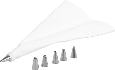 Cukrárske vrecko na zdobenie MagicHome, 6 špičiek, 20x34 cm Cukrárske vrecko na zdobenie MagicHome, 6 špičiek, 20x34 cm