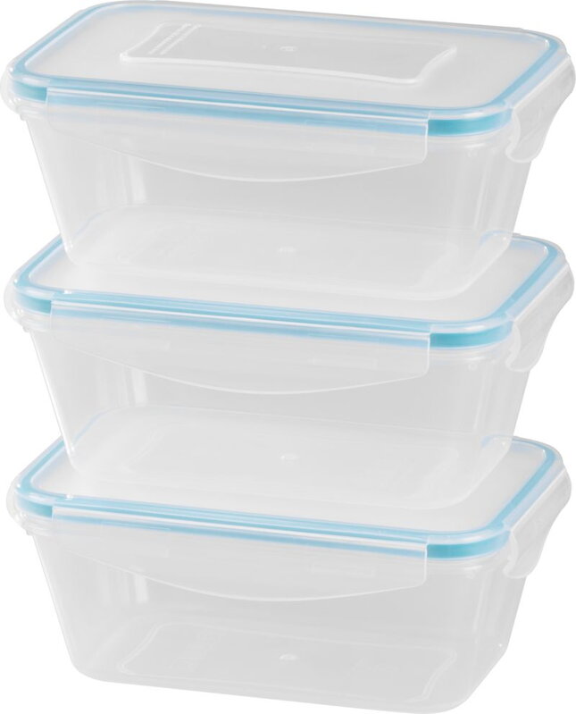 Dózy MagicHome Lunchbox set 3 ks, 700 ml, Clip Dózy MagicHome Lunchbox set 3 ks, 700 ml, Clip