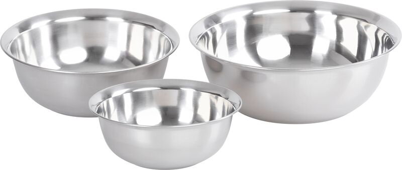 Miska MagicHome, nerez, sada 3 ks, 18-22-26 cm Miska MagicHome, nerez, sada 3 ks, 18-22-26 cm