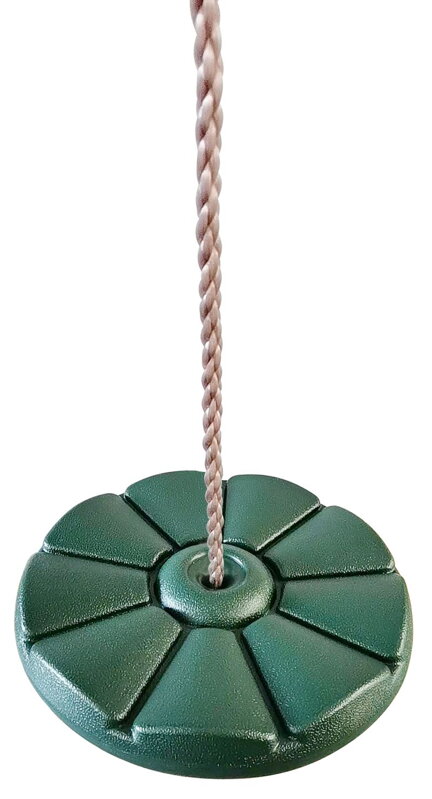 Detská zelená plastová hojdačka LEQ, 28 cm, max. 100 kg Detská zelená plastová hojdačka LEQ, 28 cm, max. 100 kg