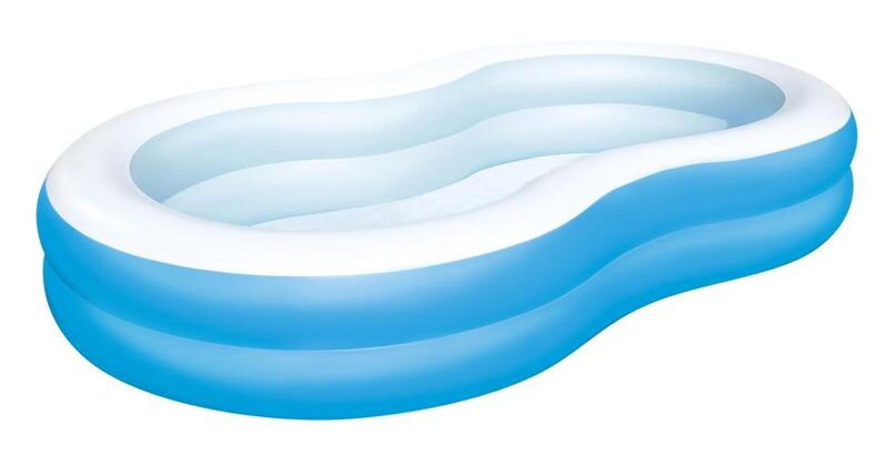 Bestway 54117, nafukovací detský bazén The Big Lagoon 262x157x46 cm