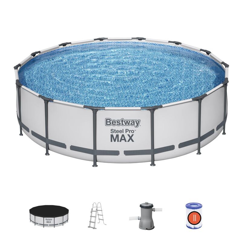 Bestway 56950 Steel Pro MAX 427x107 cm, bazén s filtráciou Bestway 56950 Steel Pro MAX 427x107 cm, bazén s filtráciou