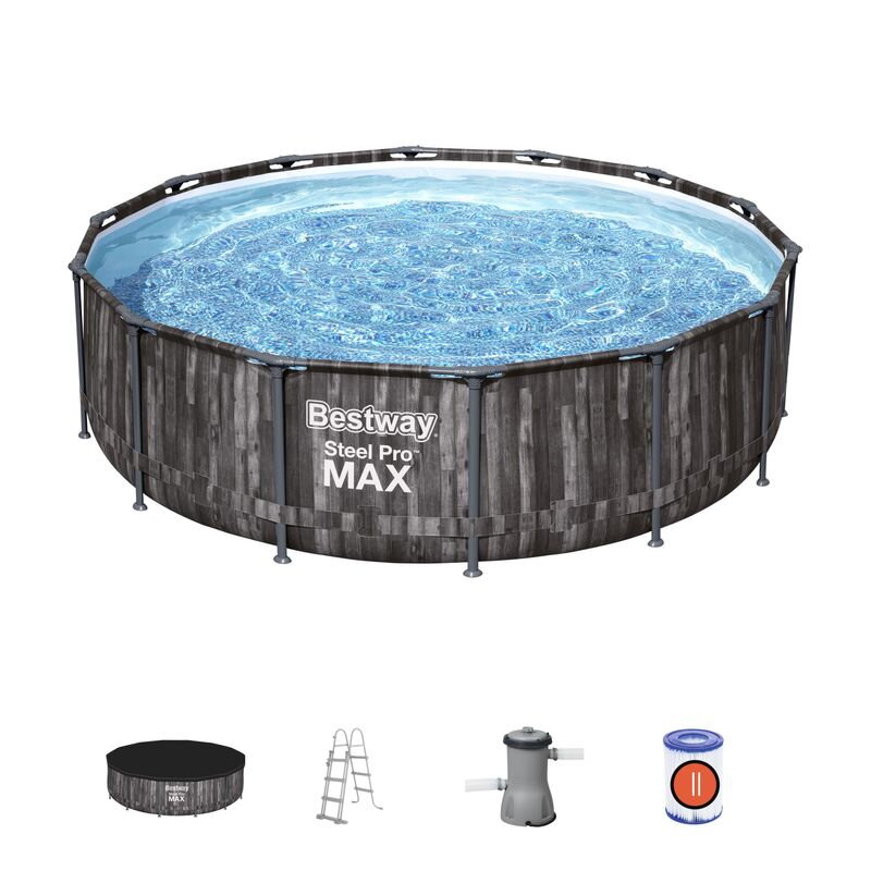 Bestway Steel Pro MAX 5614Z 427x107 cm, bazén s filtráciou Bestway Steel Pro MAX 5614Z 427x107 cm, bazén s filtráciou