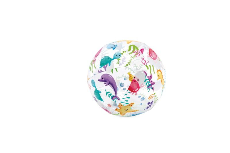 Lopta Intex 59040NP Lively Print, plážová nafukovacia do vody 51 cm