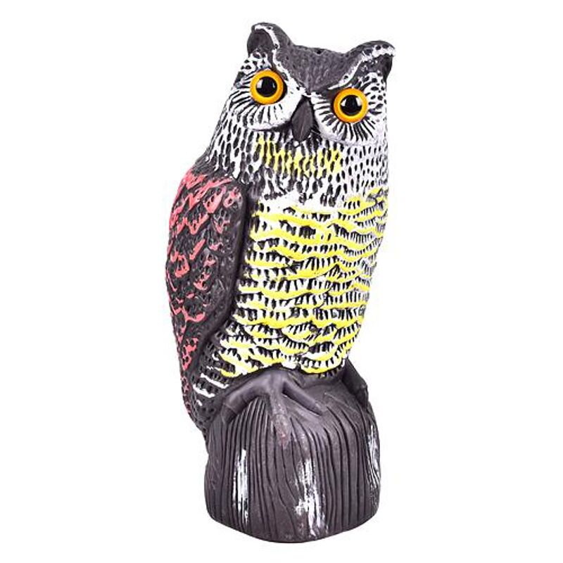 Plašič vtákov – maketa sovy, 36 cm