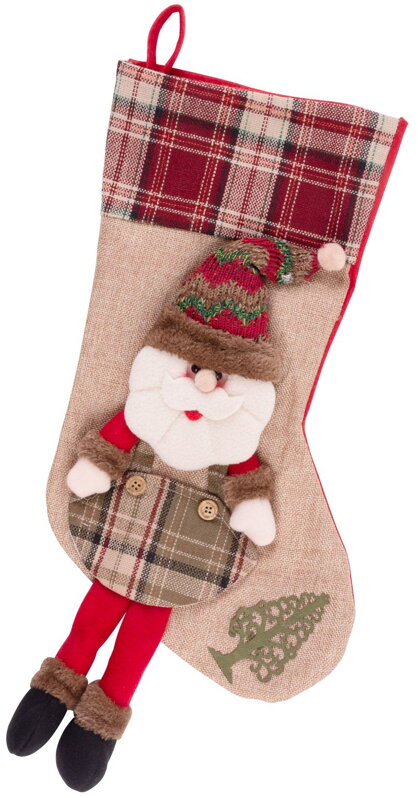 Vianočná dekorácia Ponožka Santa, 50 cm Vianočná dekorácia Ponožka Santa, 50 cm