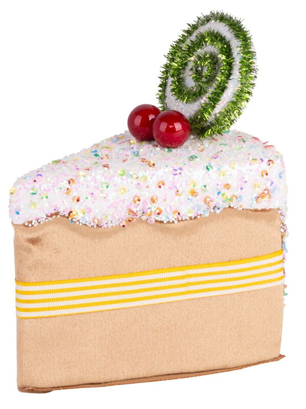 Vianočná dekorácia Candy Line, koláčik, hnedý, 13x9x15 cm, závesný Vianočná dekorácia Candy Line, koláčik, hnedý, 13x9x15 cm, závesný