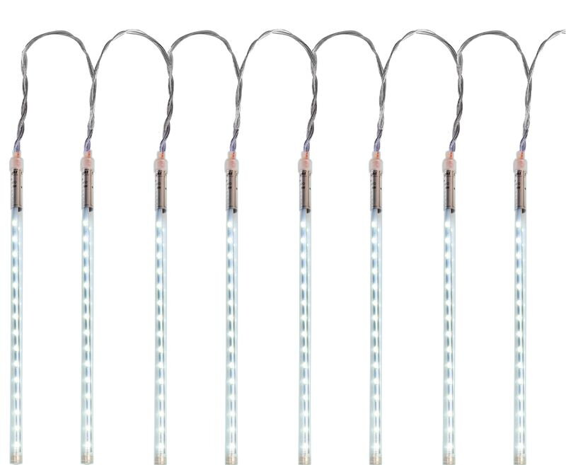 Vianočné osvetlenie reťaz Icicle, 720 LED, studená biela, vodopádový efekt, 7,5 m, exteriér Vianočné osvetlenie reťaz Icicle, 720 LED, studená biela, vodopádový efekt, 7,5 m, exteriér