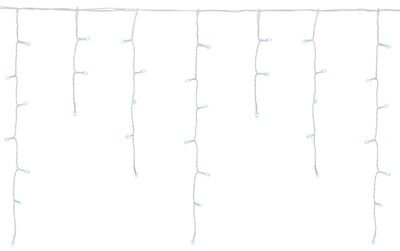 Vianočné osvetlenie reťaz Icicle, 480 LED, studená biela, 12 m, časovač