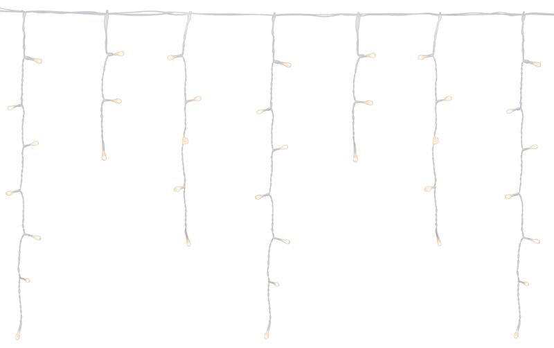 Vianočné osvetlenie reťaz Icicle, 200 LED, teplá biela, cencúľová, 5 m, exteriér Vianočné osvetlenie reťaz Icicle, 200 LED, teplá biela, cencúľová, 5 m, exteriér