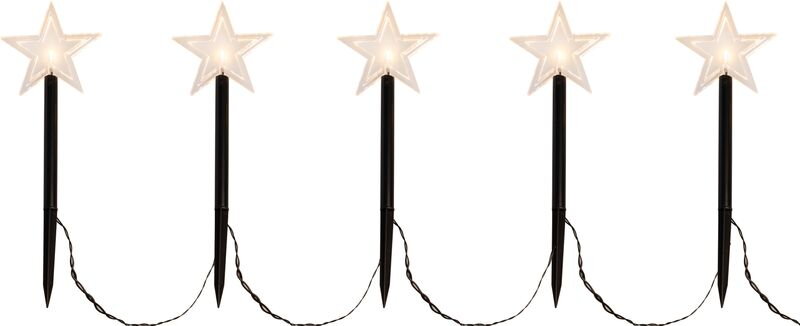 Vianočné osvetlenie reťaz MagicHome Vianoce 5 Star, LED, teplá biela, 1,4 m Vianočné osvetlenie reťaz MagicHome Vianoce 5 Star, LED, teplá biela, 1,4 m