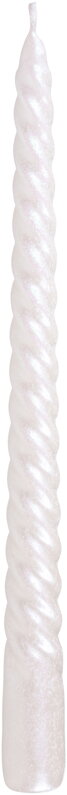 Sviečka MagicHome Vianoce, 25 cm, biela, špirálová, balenie 2 ks Sviečka MagicHome Vianoce, 25 cm, biela, špirálová, balenie 2 ks