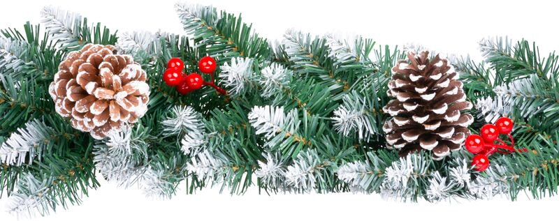 Girlanda MagicHome Berry, 180 cm, 150 vetiev, šišky a bobuľky Girlanda MagicHome Berry, 180 cm, 150 vetiev, šišky a bobuľky