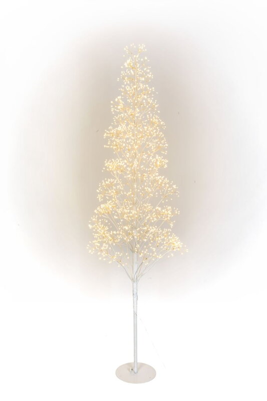 Stromček MagicHome Vianoce, 1980xLED teplá biela, IP44, 70x70x180 cm