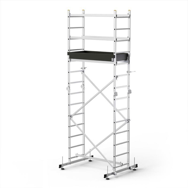 Lešenie s plošinou Strend Pro HECTOR PRO, hliníkové, 3in1, max. 473 cm, max. 200 kg Lešenie s plošinou Strend Pro HECTOR PRO, hliníkové, 3in1, max. 473 cm, max. 200 kg