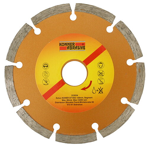 Kotúč KONER D71003 230 mm, Segment Kotúč KONER D71003 230 mm, Segment