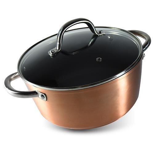 Hrniec MagicHome, 24cm, 4,0 lit., s pokrievkou, medený Hrniec MagicHome, 24cm, 4,0 lit., s pokrievkou, medený