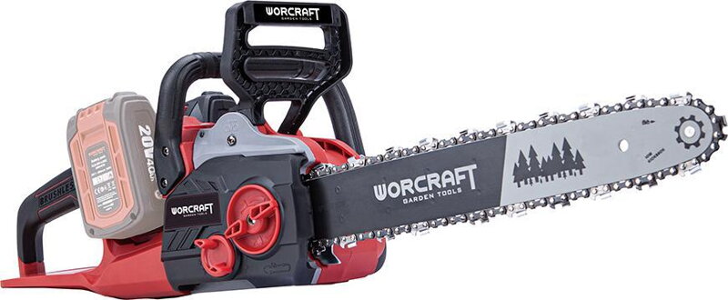 Píla Worcraft CGC-S40LiBA, 2x20V, Li-Ion, 16", reťazová, 40 cm, bezuhlíková Píla Worcraft CGC-S40LiBA, 2x20V, Li-Ion, 16", reťazová, 40 cm, bezuhlíková