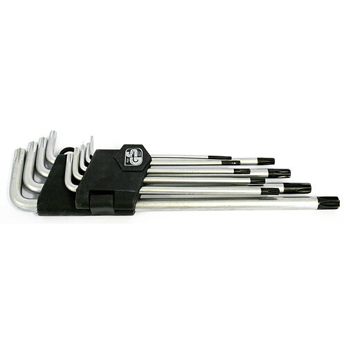 Sada kľúčov Strend Pro HK0259, 9 dielna, Torx T10–T50 Sada kľúčov Strend Pro HK0259, 9 dielna, Torx T10–T50