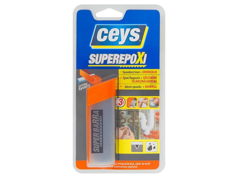 Ceys SUPER EPOXI Lepidlo univerzál, 48 g Ceys SUPER EPOXI Lepidlo univerzál, 48 g