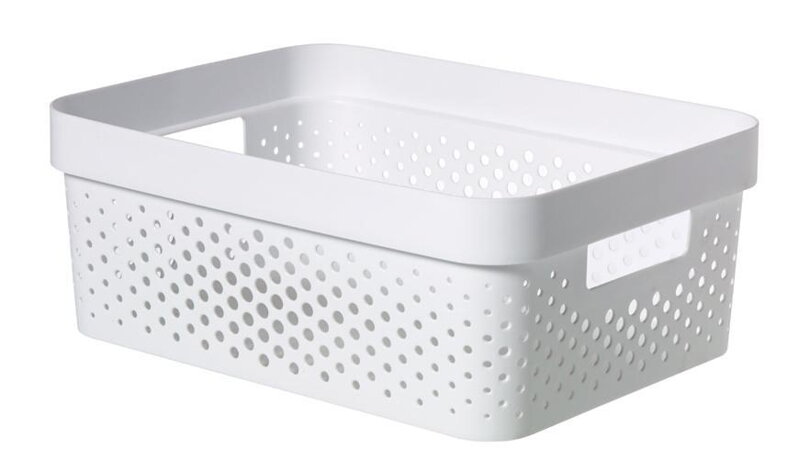 Kôš Curver® INFINITY RECYCLED 11L, biely, 36x14x27 cm Kôš Curver® INFINITY RECYCLED 11L, biely, 36x14x27 cm