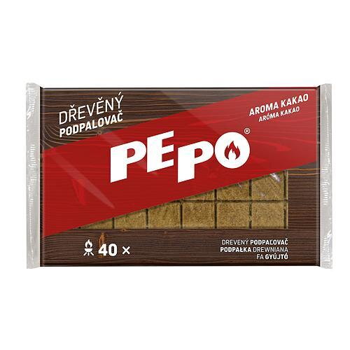 PE-PO Podpaľovač drevný, 40 podpalov NEW PE-PO Podpaľovač drevný, 40 podpalov NEW