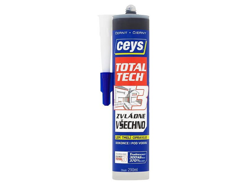 Ceys TOTAL TECH EXPRESS Lepidlo čierne, 290 ml Ceys TOTAL TECH EXPRESS Lepidlo čierne, 290 ml