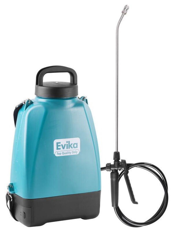 Postrekovač Evika EJ80, 8 lit, 10.8V, Lithium battery, akumulátorový, na chrbát Postrekovač Evika EJ80, 8 lit, 10.8V, Lithium battery, akumulátorový, na chrbát