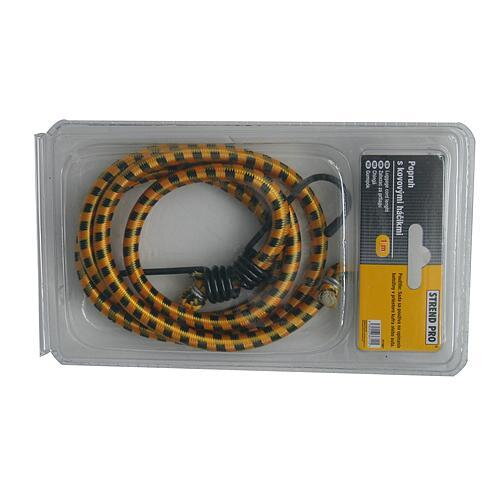 Guma upínacia Strend Pro LB340, 8 mm, 100 cm, s oceľovými háčikmi Guma upínacia Strend Pro LB340, 8 mm, 100 cm, s oceľovými háčikmi